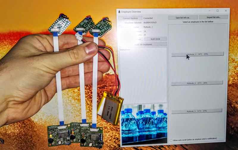 PCB and GUI with pyQt