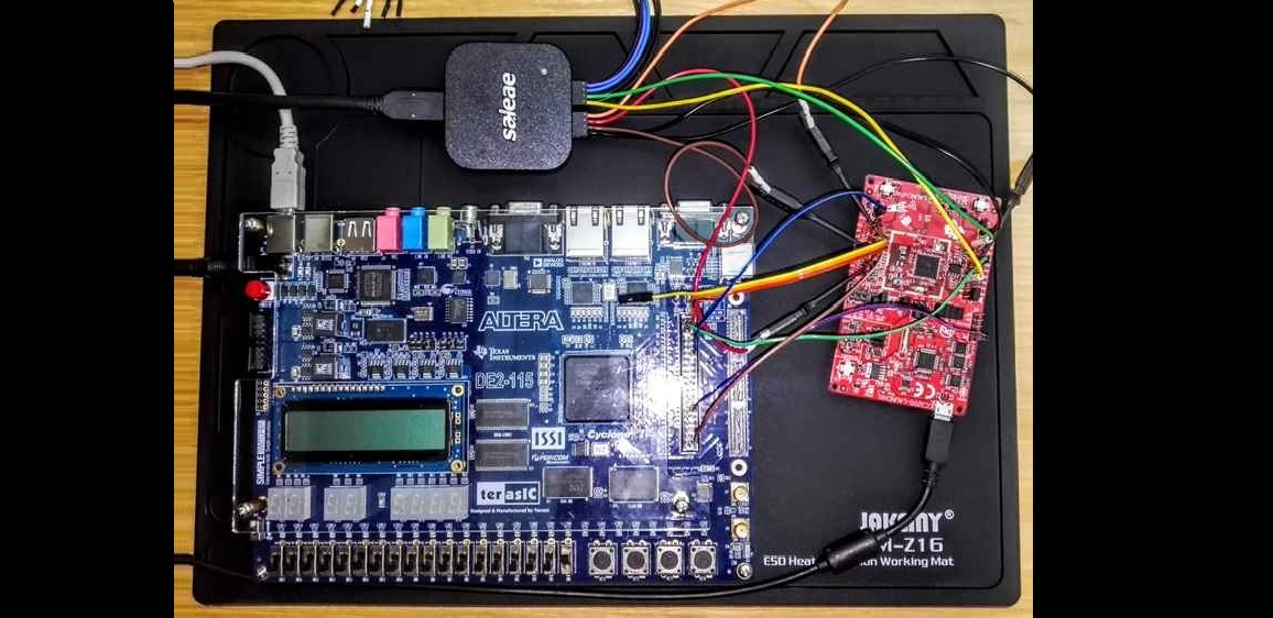 FPGA and Wi-Fi module prototype