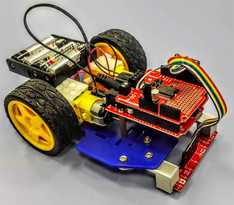 Line following robot prototype