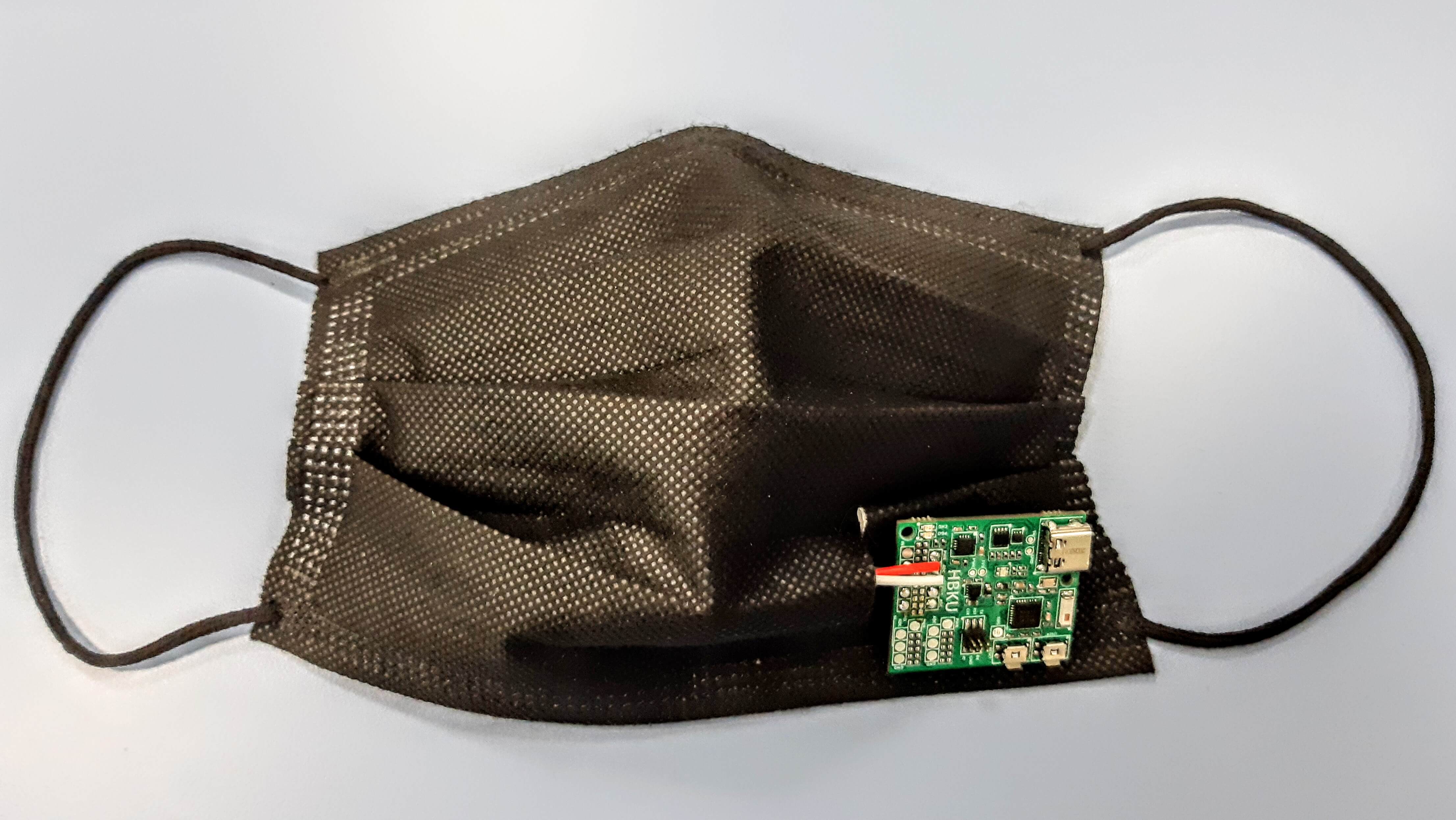 Smart PCB attached to mask